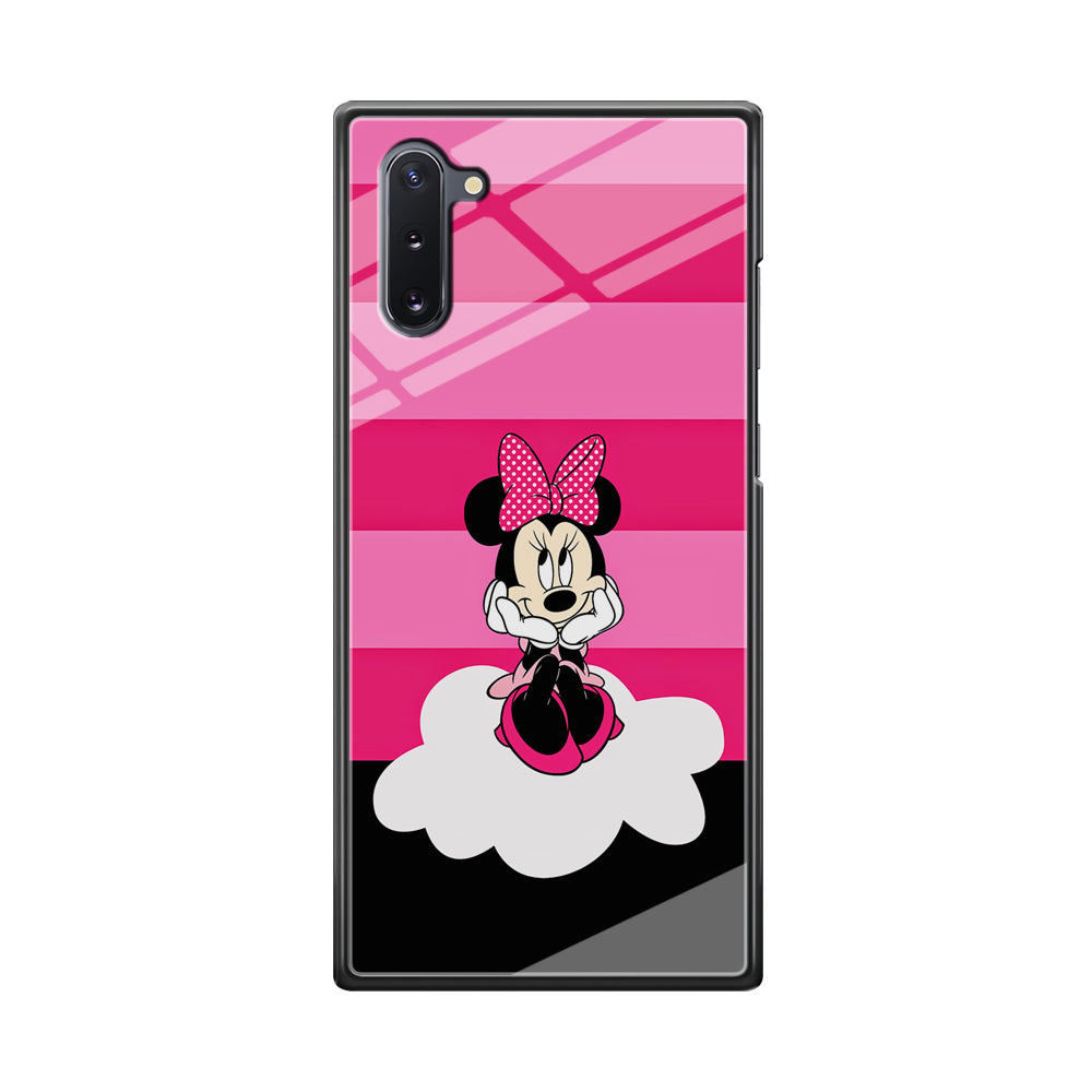 Minnie Mouse Pink Stripe Samsung Galaxy Note 10 Case