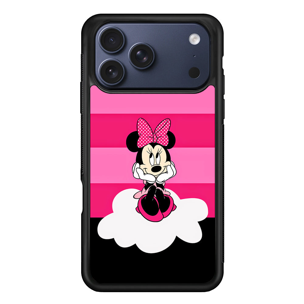Minnie Mouse Pink Stripe iPhone 17 Pro Max Case - Altracase