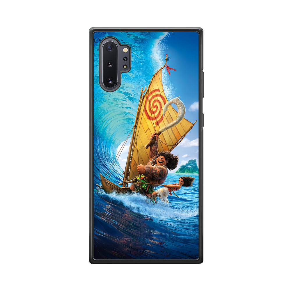 Moana Sailing on The Sea Samsung Galaxy Note 10 Plus Case