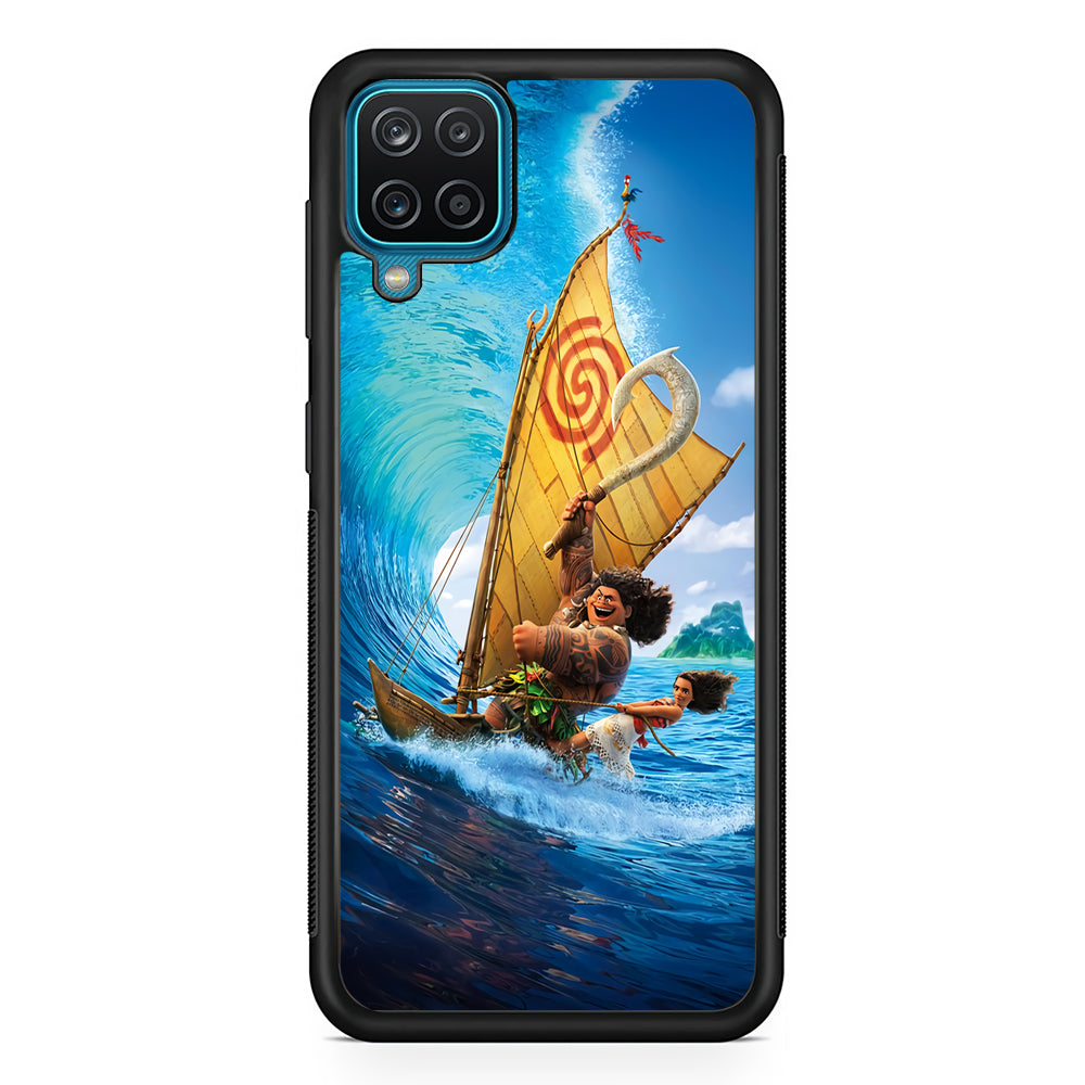 Moana Sailing on The Sea Samsung Galaxy A12 Case