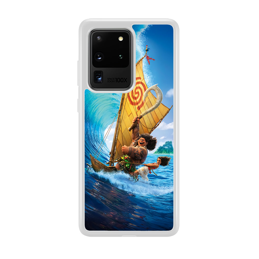 Moana Sailing on The Sea Samsung Galaxy S20 Ultra Case