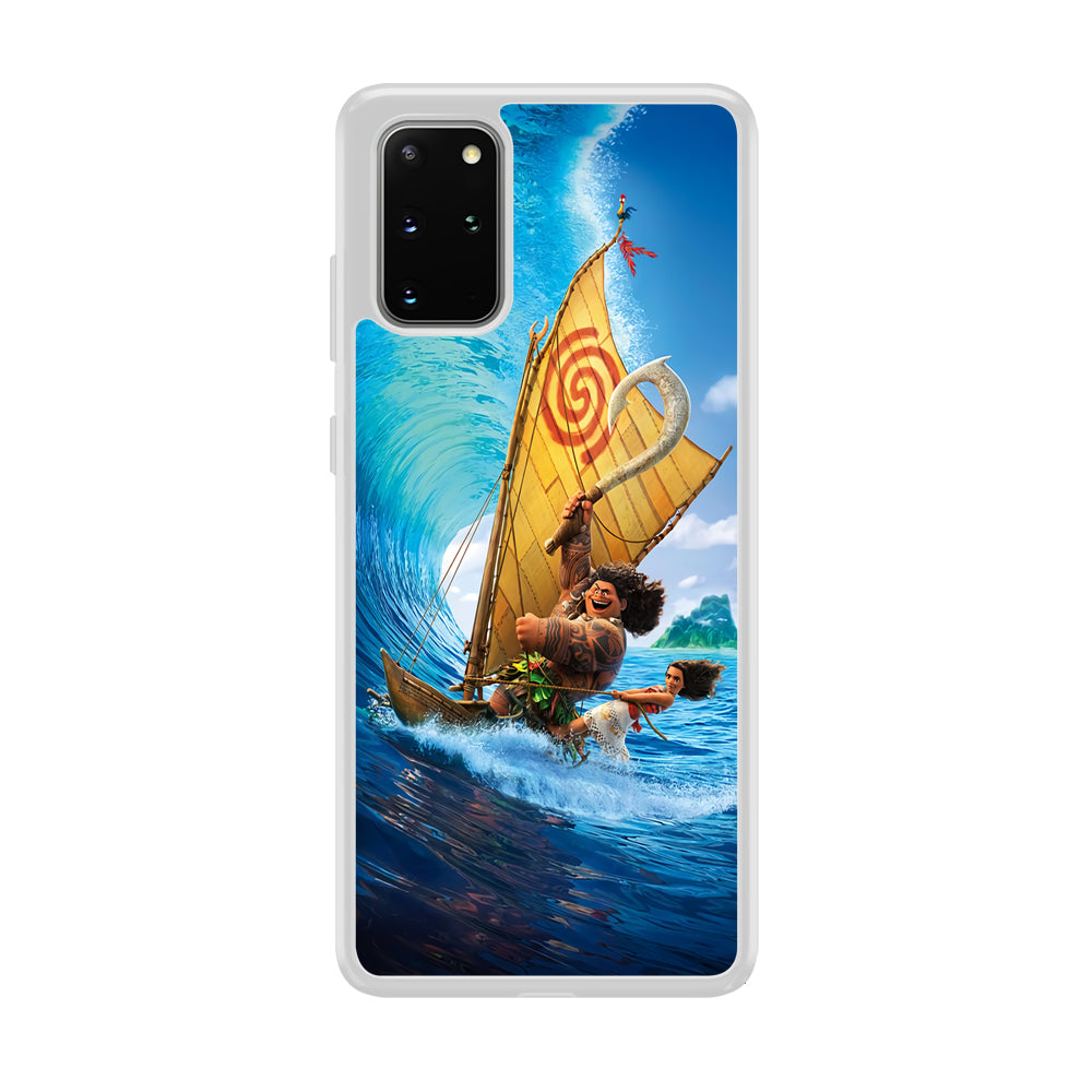 Moana Sailing on The Sea Samsung Galaxy S20 Plus Case