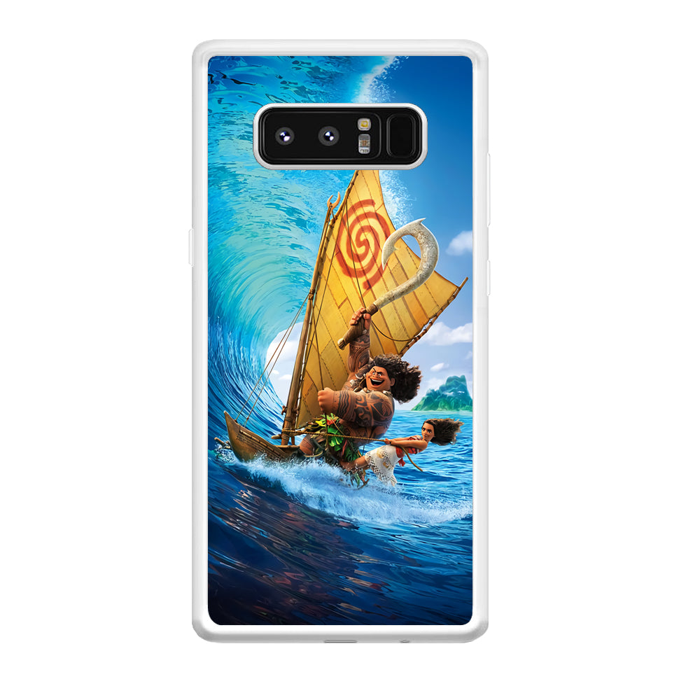 Moana Sailing on The Sea Samsung Galaxy Note 8 Case