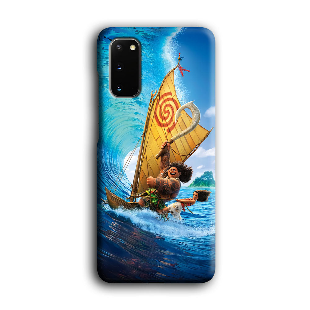 Moana Sailing on The Sea Samsung Galaxy S20 Case