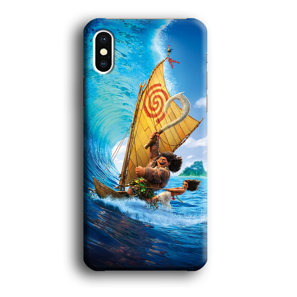 Moana Sailing on The Sea iPhone X Case