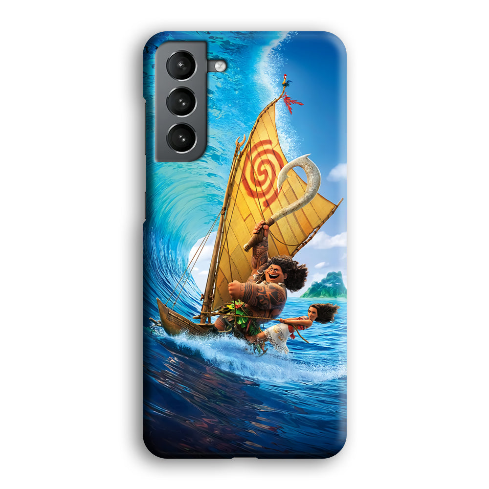 Moana Sailing on The Sea Samsung Galaxy S22 Plus Case