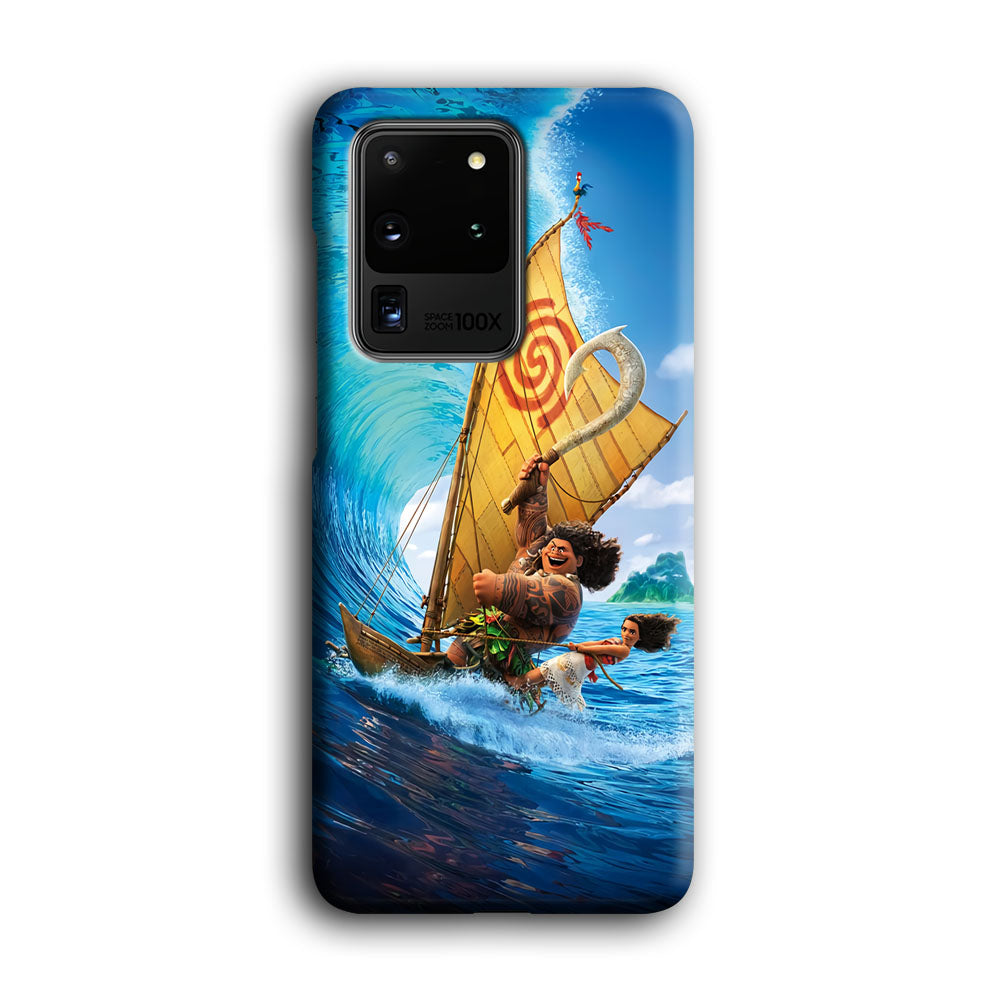 Moana Sailing on The Sea Samsung Galaxy S20 Ultra Case