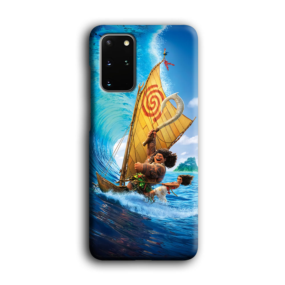 Moana Sailing on The Sea Samsung Galaxy S20 Plus Case