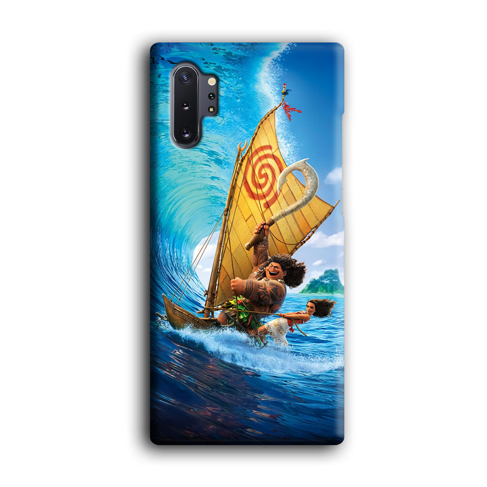 Moana Sailing on The Sea Samsung Galaxy Note 10 Plus Case