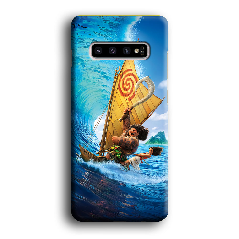 Moana Sailing on The Sea Samsung Galaxy S10 Case