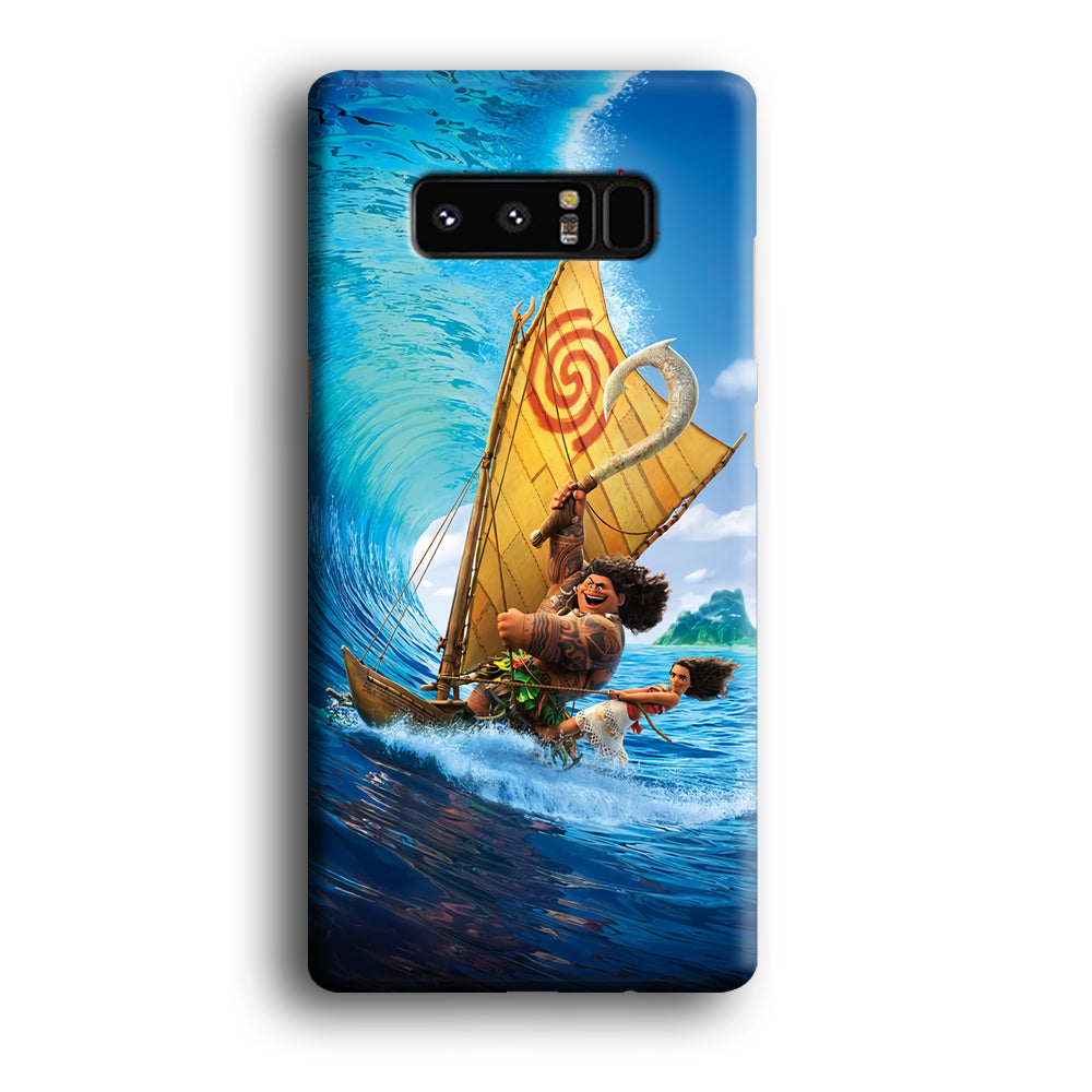 Moana Sailing on The Sea Samsung Galaxy Note 8 Case