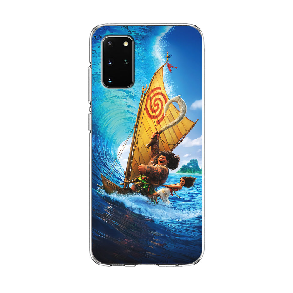 Moana Sailing on The Sea Samsung Galaxy S20 Plus Case