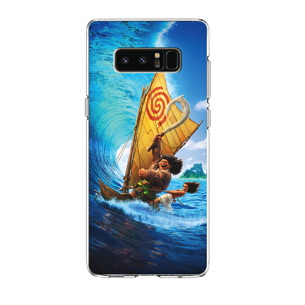 Moana Sailing on The Sea Samsung Galaxy Note 8 Case