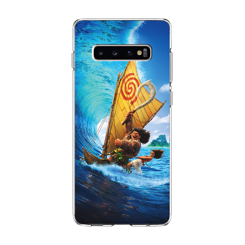 Moana Sailing on The Sea Samsung Galaxy S10 Case