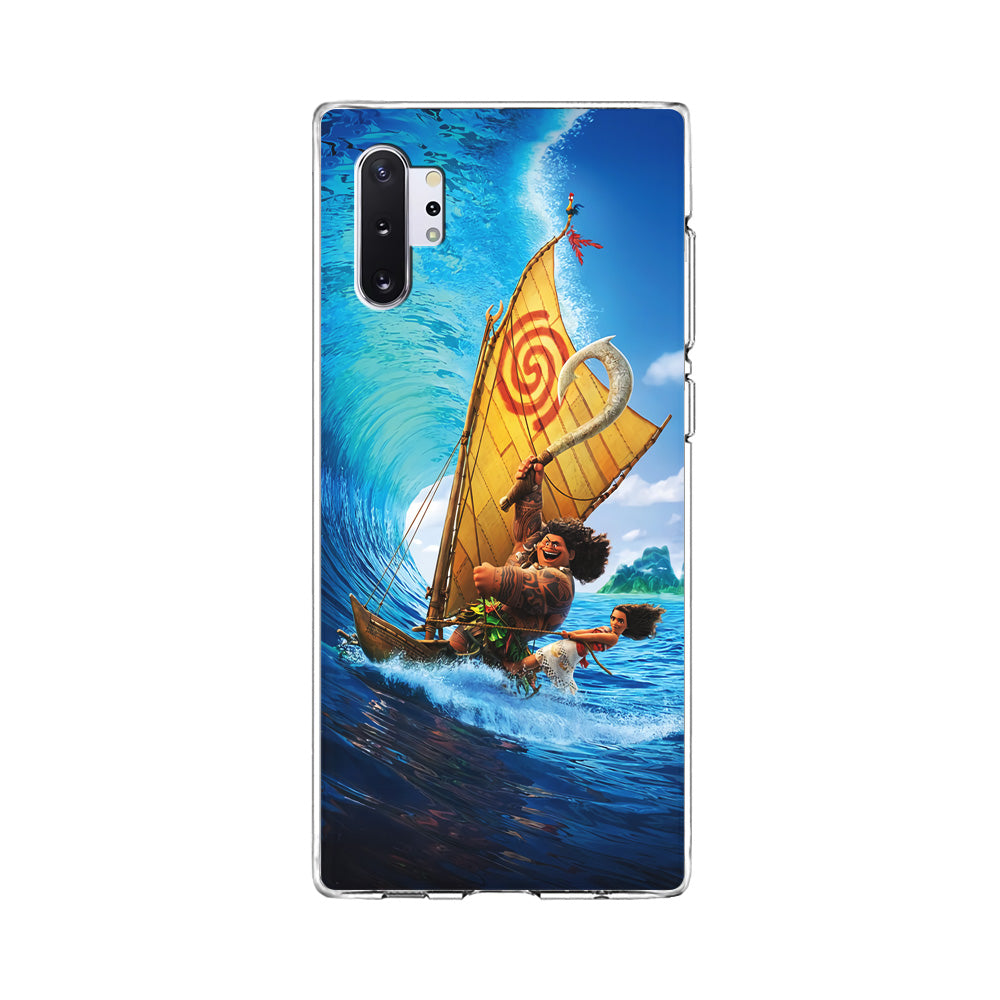 Moana Sailing on The Sea Samsung Galaxy Note 10 Plus Case