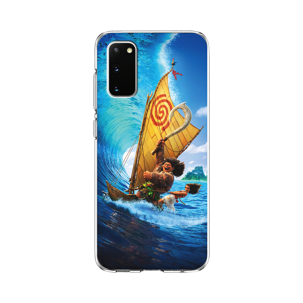 Moana Sailing on The Sea Samsung Galaxy S20 Case