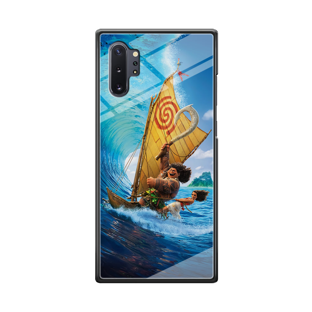 Moana Sailing on The Sea Samsung Galaxy Note 10 Plus Case