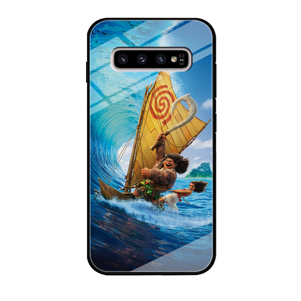 Moana Sailing on The Sea Samsung Galaxy S10 Case