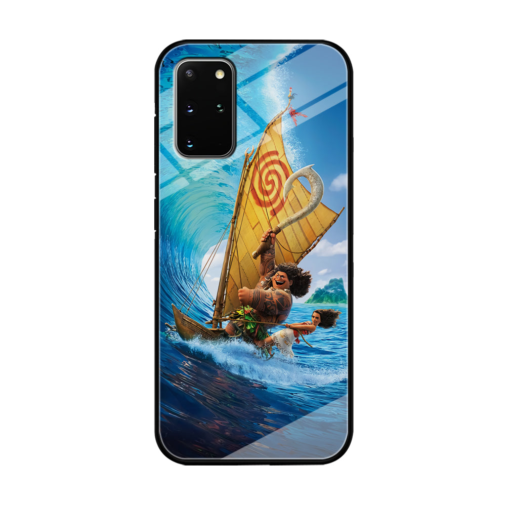 Moana Sailing on The Sea Samsung Galaxy S20 Plus Case