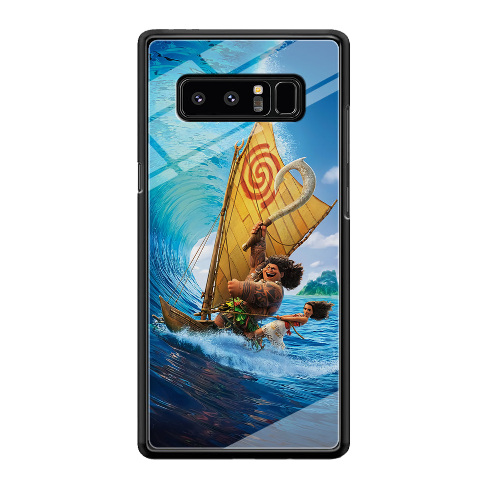 Moana Sailing on The Sea Samsung Galaxy Note 8 Case