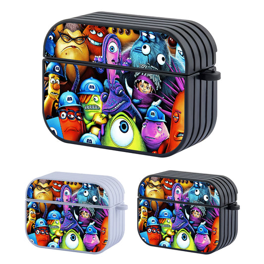 Monsters Inc Character Hard Plastic Case Cover For Apple Airpods Pro