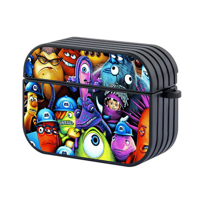 Monsters Inc Character Hard Plastic Case Cover For Apple Airpods Pro