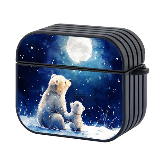 Mother and Baby Bears Moonlit Apple Airpods 3 Case - Altracase