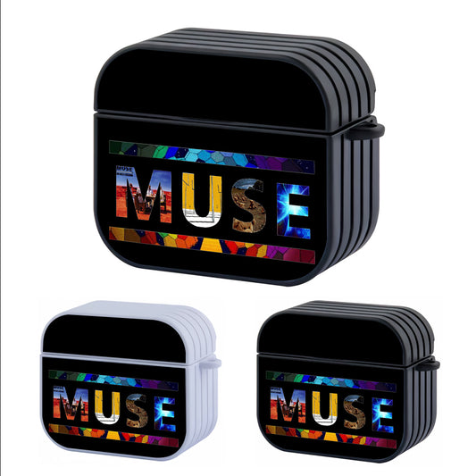 Muse Album Cover Hard Plastic Case Cover For Apple Airpods 3