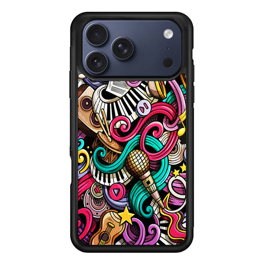 Music Doodle Art iPhone 17 Pro Max Case - Altracase