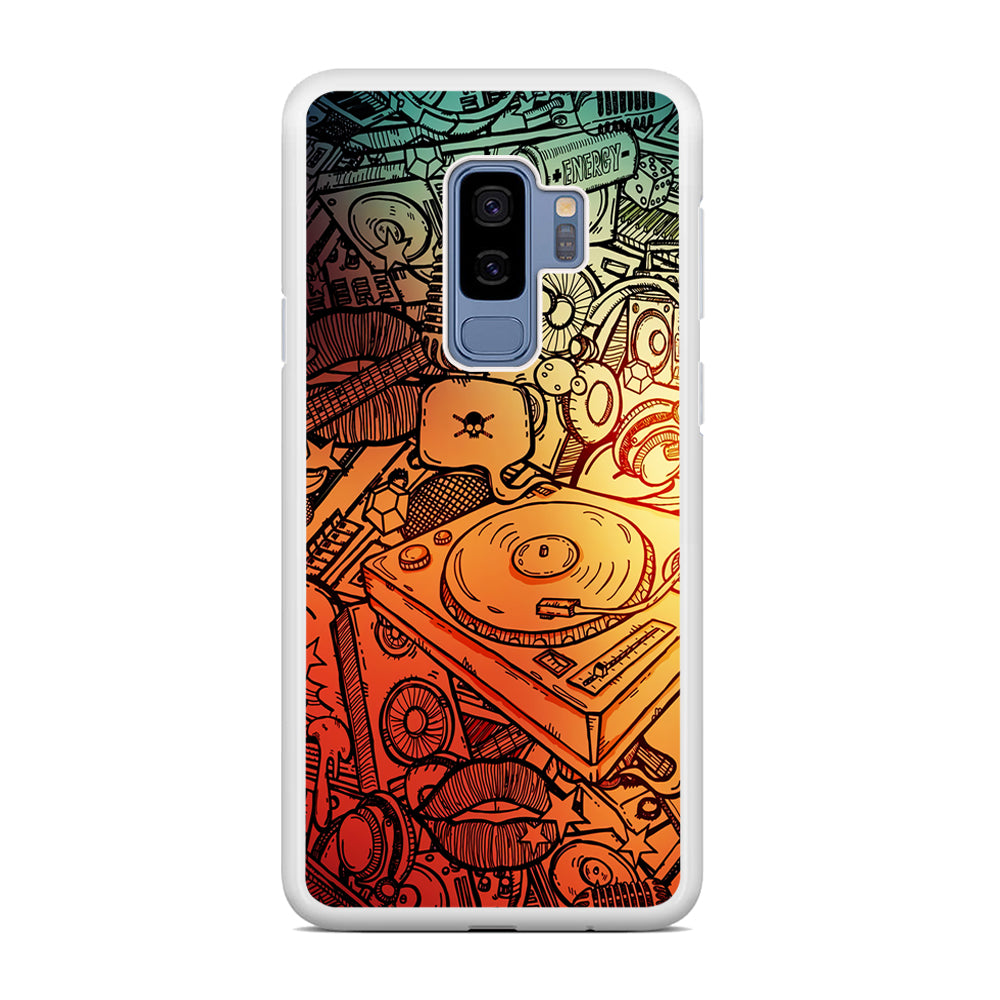 Music Graffiti Art Samsung Galaxy S9 Plus Case