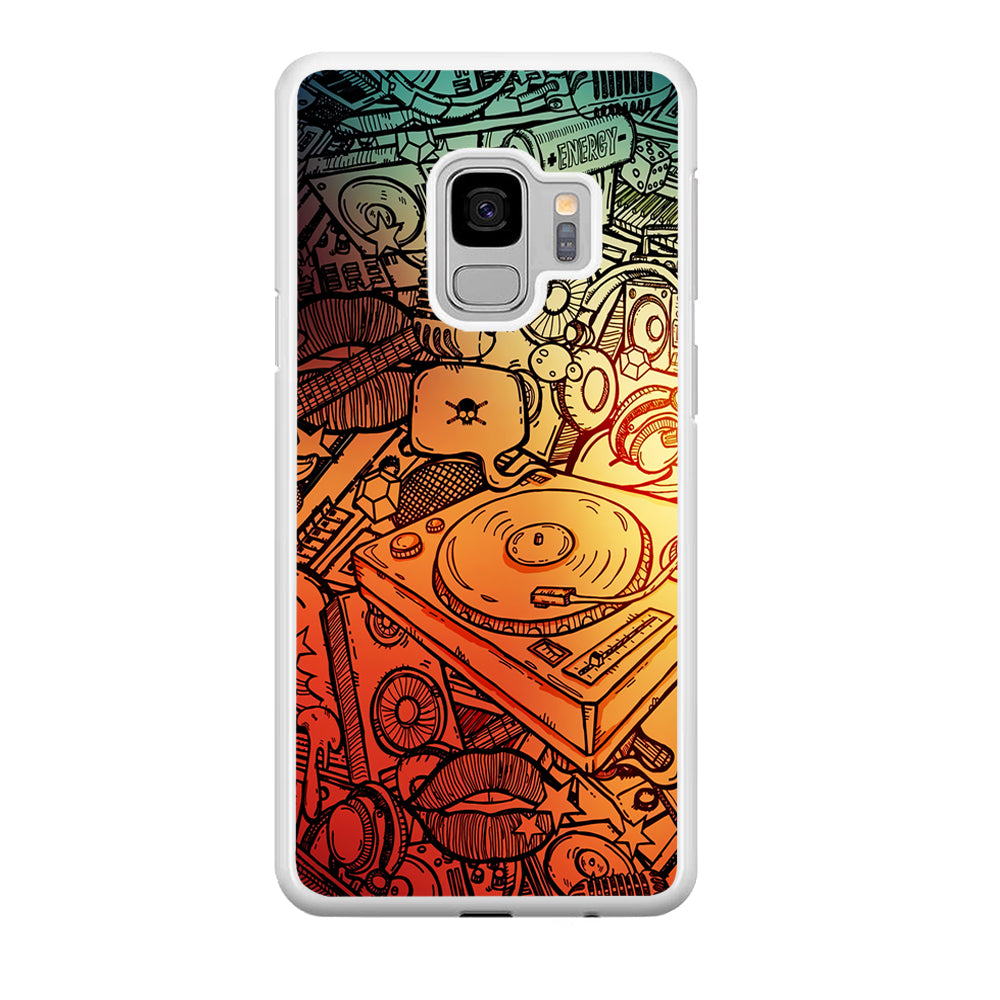 Music Graffiti Art Samsung Galaxy S9 Case