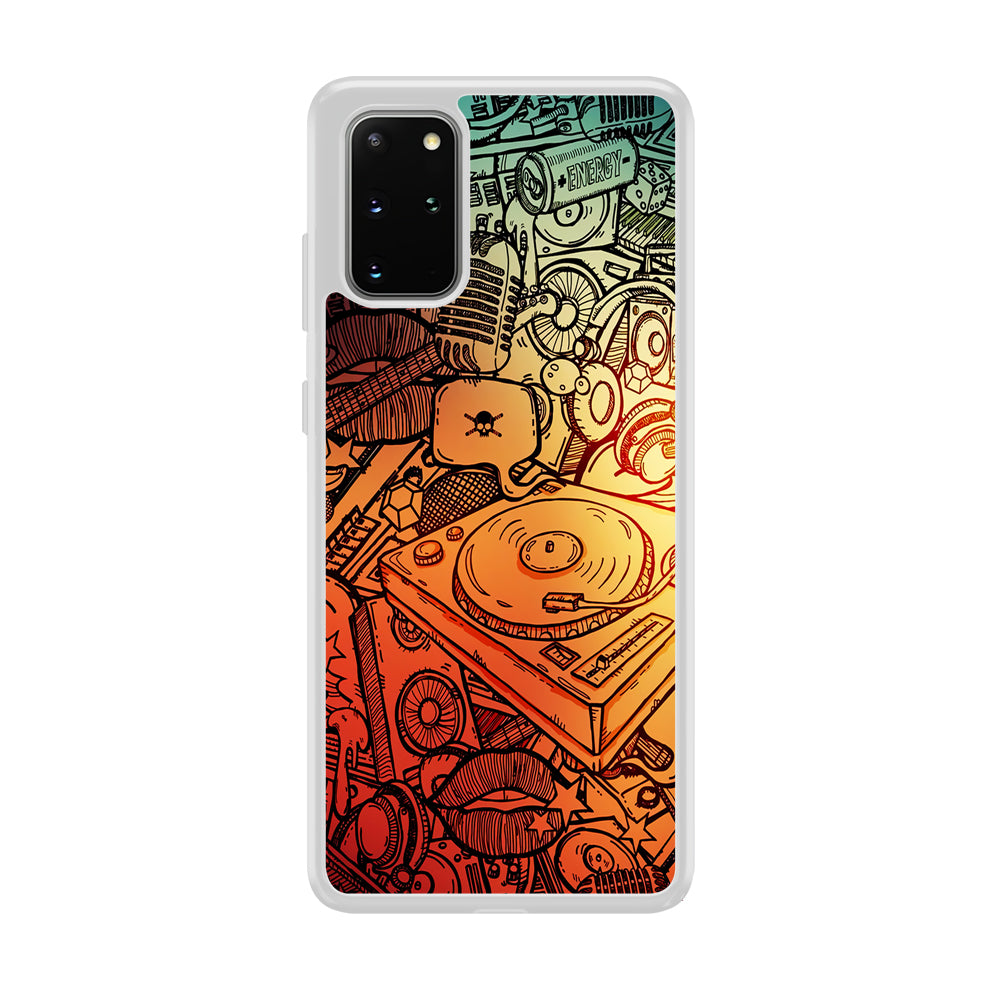 Music Graffiti Art Samsung Galaxy S20 Plus Case