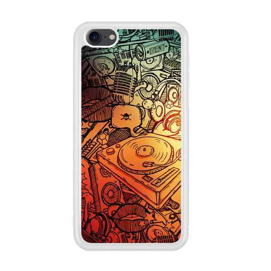 Music Graffiti Art iPod Touch 6 Case