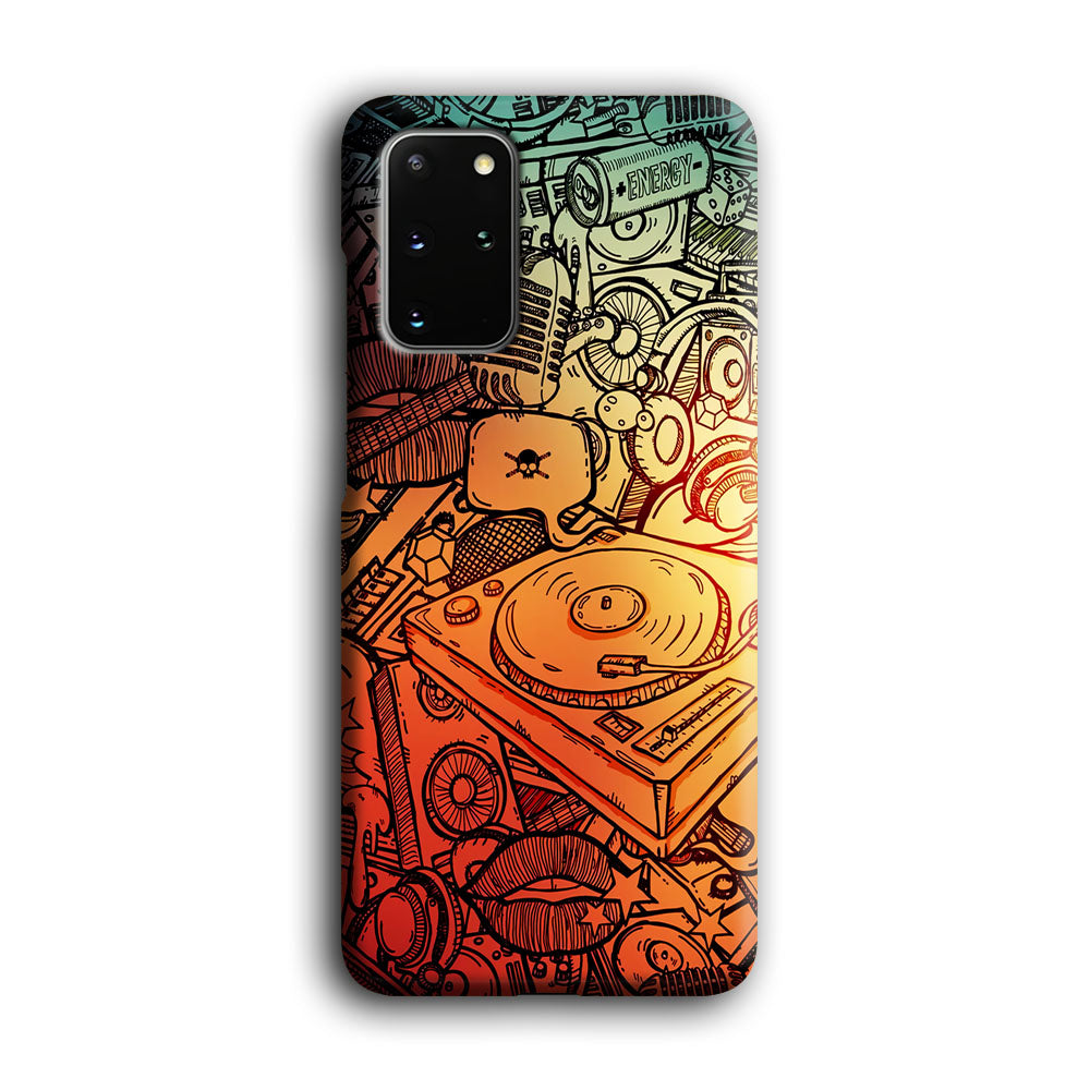 Music Graffiti Art Samsung Galaxy S20 Plus Case