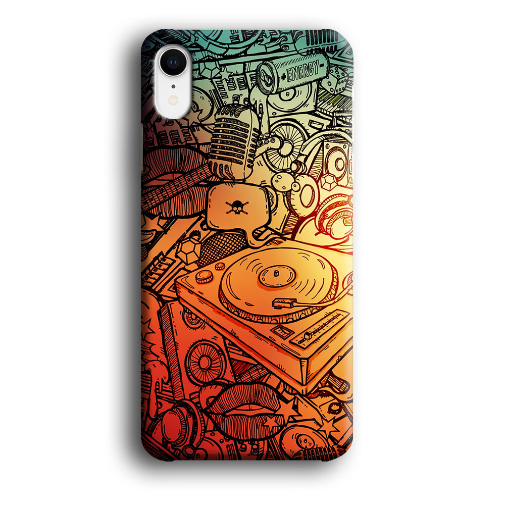 Music Graffiti Art iPhone XR Case