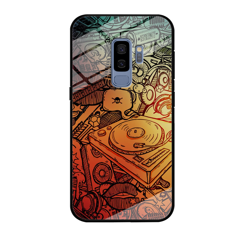 Music Graffiti Art Samsung Galaxy S9 Plus Case