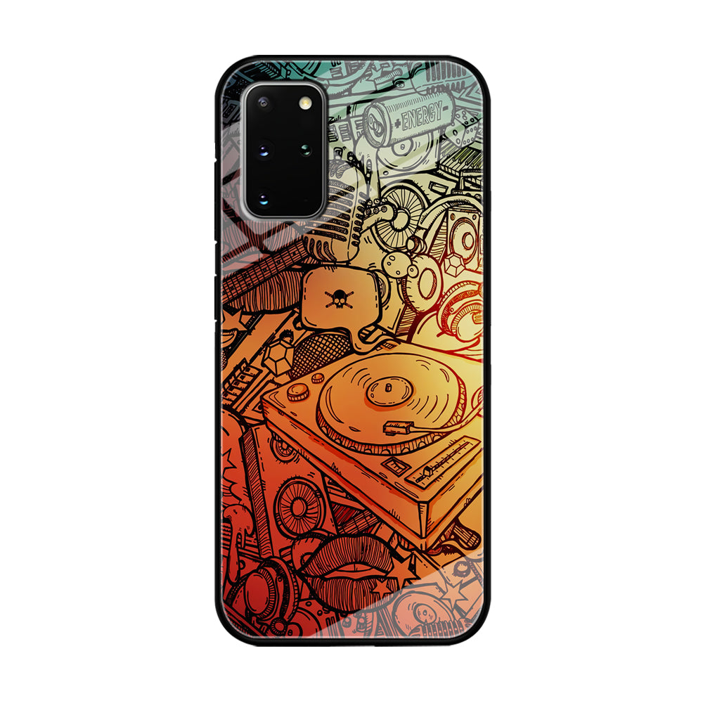 Music Graffiti Art Samsung Galaxy S20 Plus Case