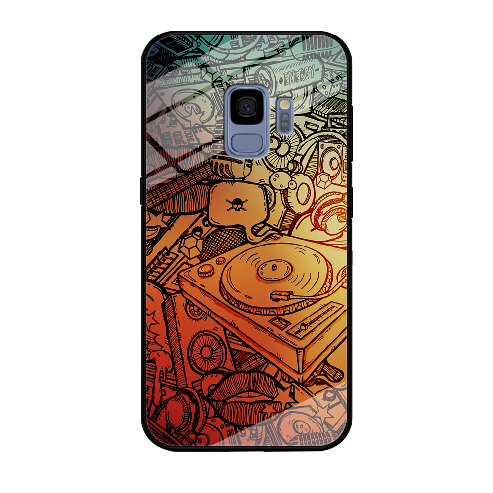 Music Graffiti Art Samsung Galaxy S9 Case