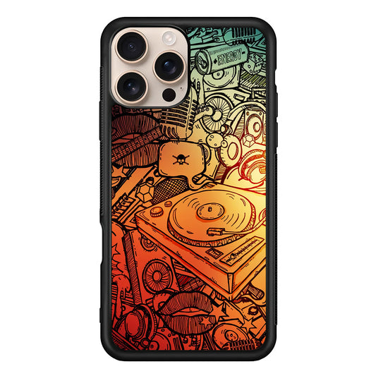 Music Graffiti Art iPhone 16 Pro Max Case - Altracase