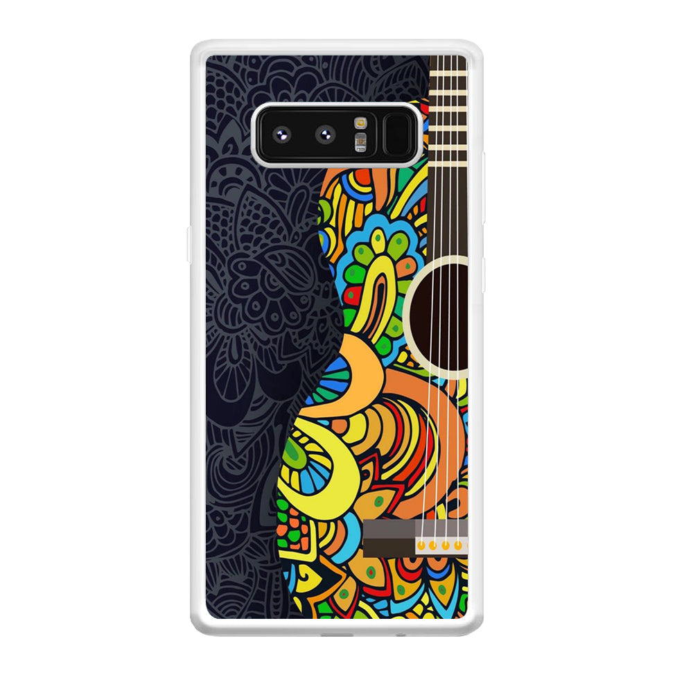 Music Guitar Art 001 Samsung Galaxy Note 8 Case