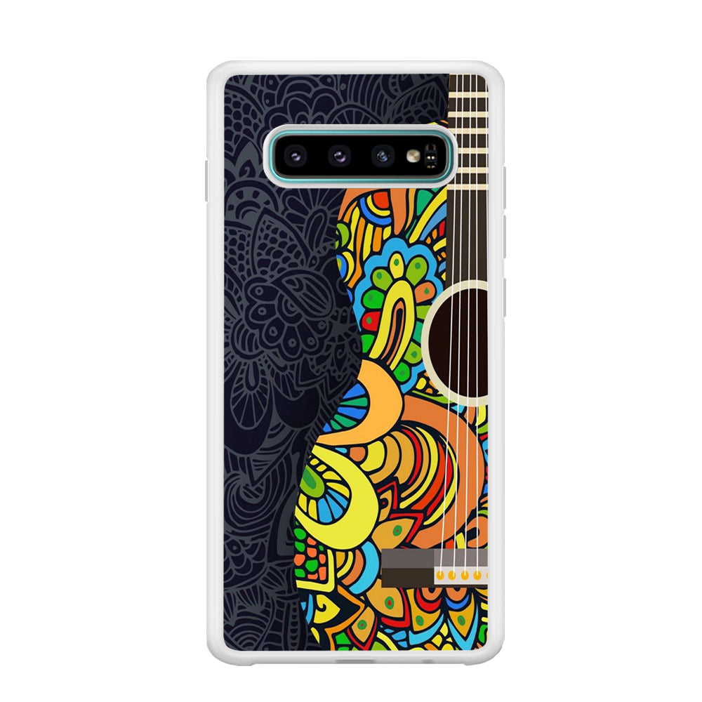 Music Guitar Art 001 Samsung Galaxy S10 Case