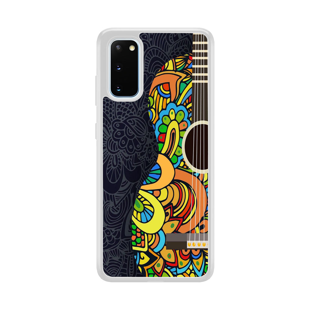 Music Guitar Art 001 Samsung Galaxy S20 Case