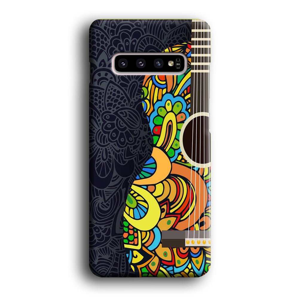 Music Guitar Art 001 Samsung Galaxy S10 Plus Case