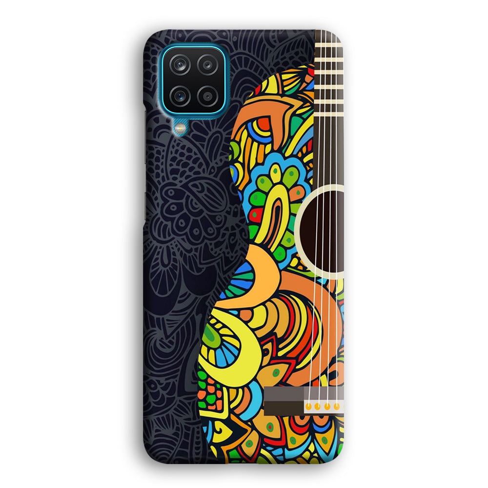 Music Guitar Art 001 Samsung Galaxy A12 Case