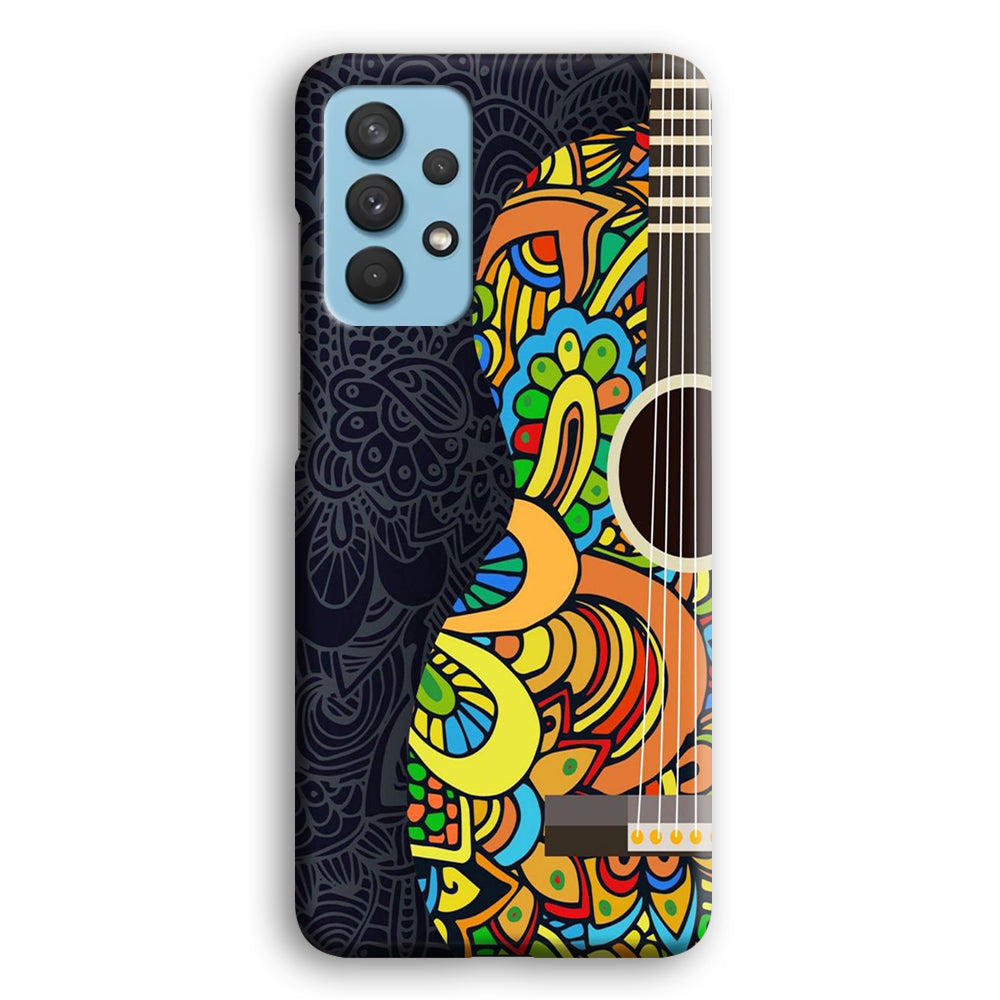 Music Guitar Art 001 Samsung Galaxy A32 Case