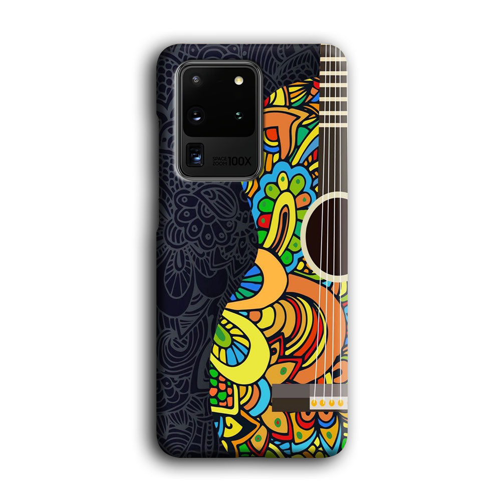 Music Guitar Art 001 Samsung Galaxy S20 Ultra Case