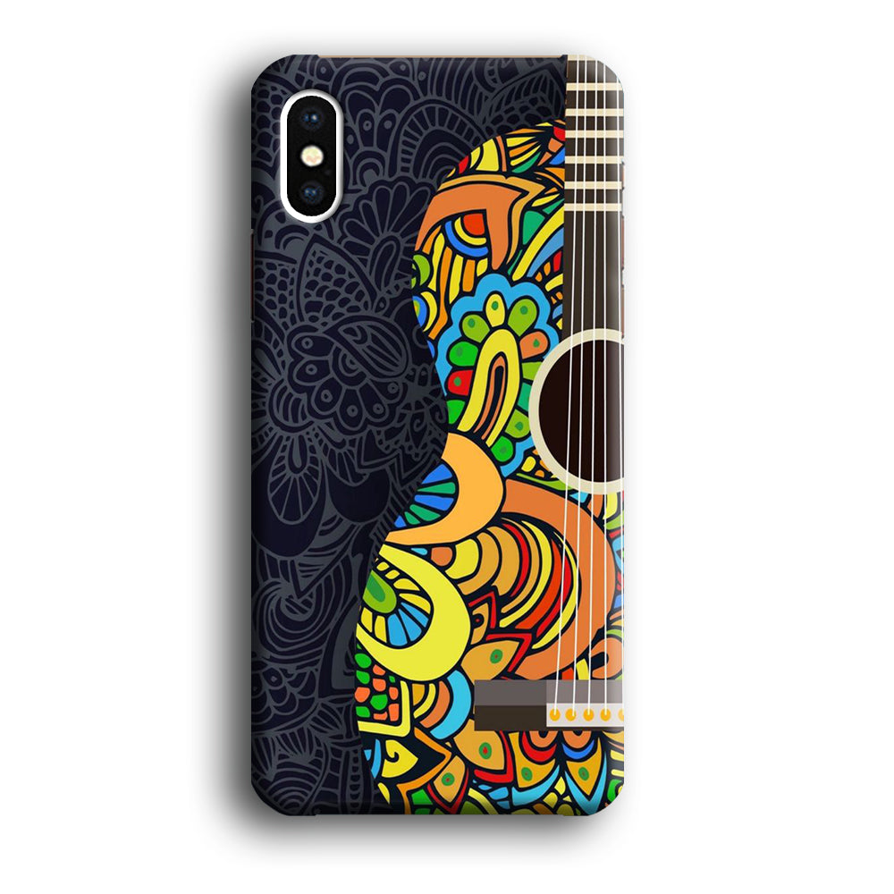 Music Guitar Art 001 iPhone Xs Case