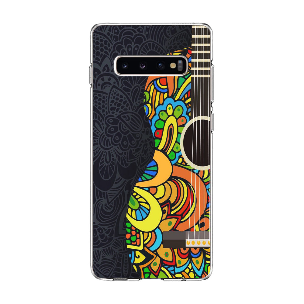 Music Guitar Art 001 Samsung Galaxy S10 Plus Case