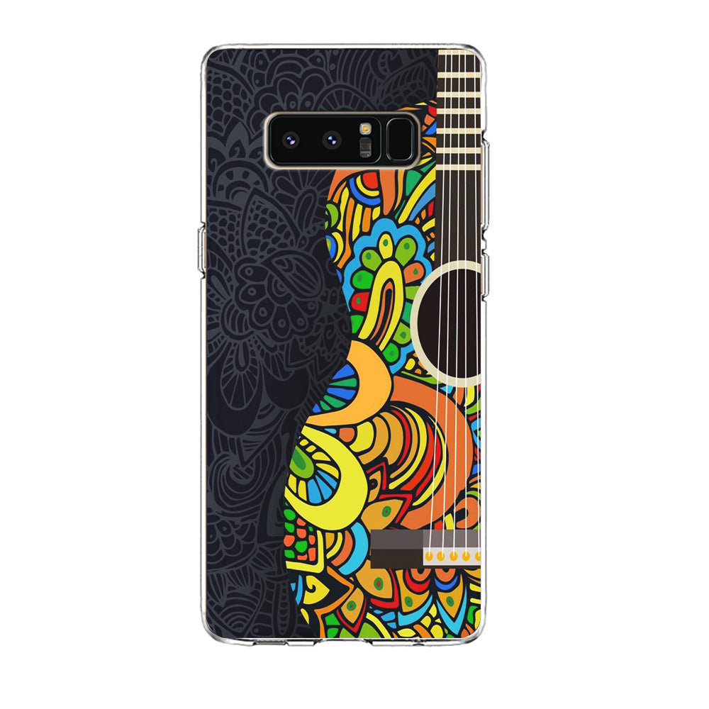 Music Guitar Art 001 Samsung Galaxy Note 8 Case