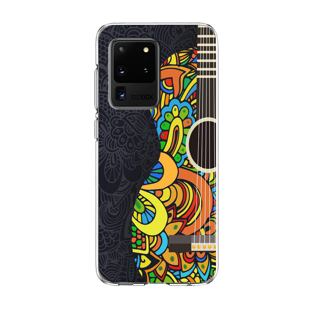 Music Guitar Art 001 Samsung Galaxy S20 Ultra Case